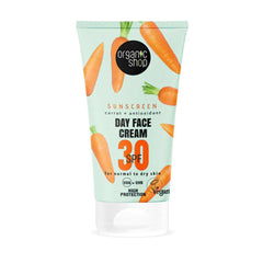 Organic Shop Carrot Crema Facial De Dia Spf30 50ml - InfinityMarket - 