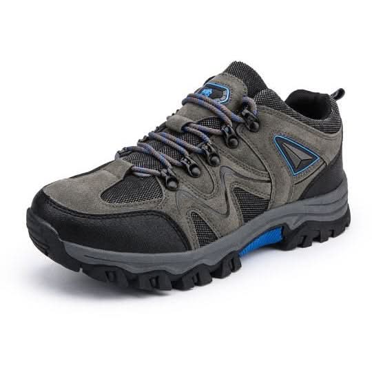 Waterproof low-cut hiking shoes with non-slip for trekking