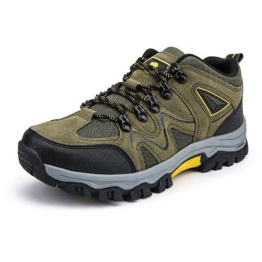 Waterproof low-cut hiking shoes with non-slip for trekking