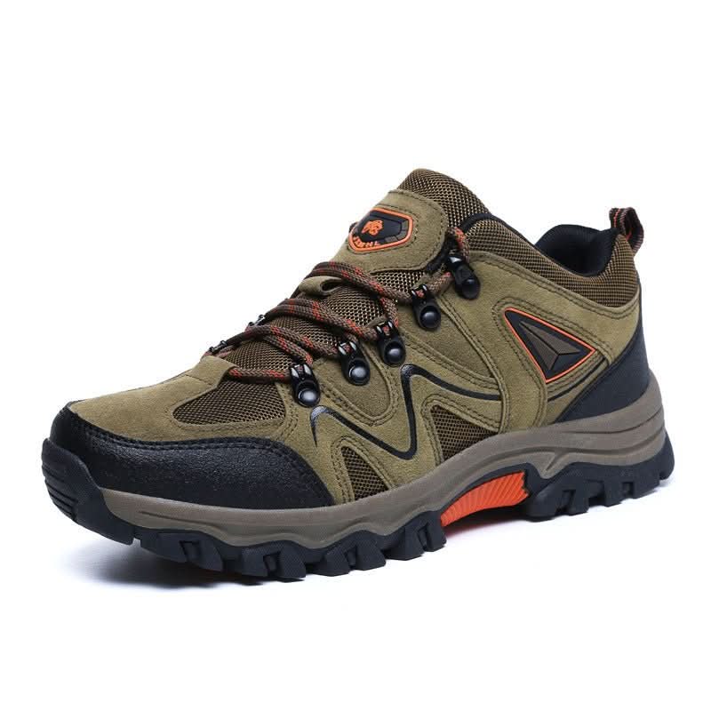 Waterproof low-cut hiking shoes with non-slip for trekking