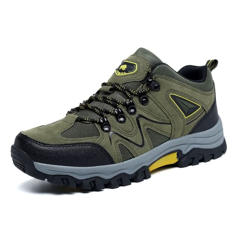 Waterproof low-cut hiking shoes with non-slip for trekking