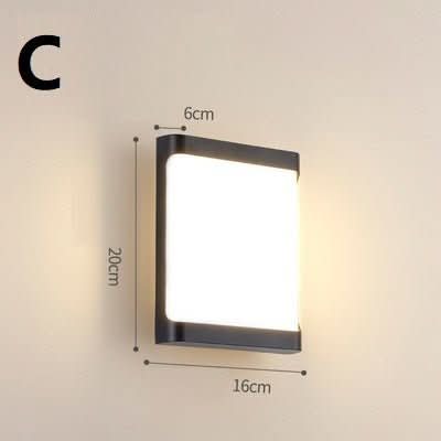 Outdoor Wall Light Waterproof Outdoor Wall Lighting - InfinityMarket - External - Garden - Home