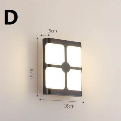 Outdoor Wall Light Waterproof Outdoor Wall Lighting - InfinityMarket - External - Garden - Home