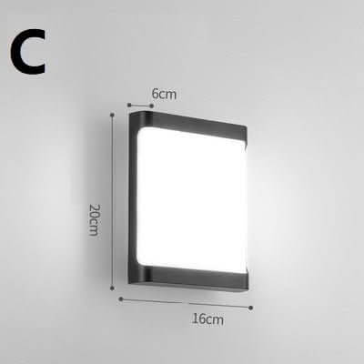 Outdoor Wall Light Waterproof Outdoor Wall Lighting - InfinityMarket - External - Garden - Home