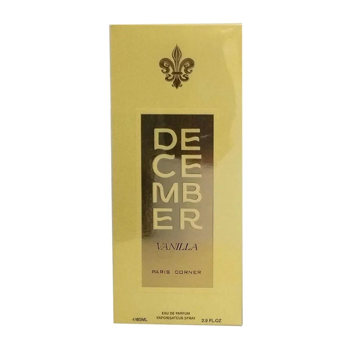 Paris Corner December Vanilla Eau De Parfum 85ml Spray - InfinityMarket - 