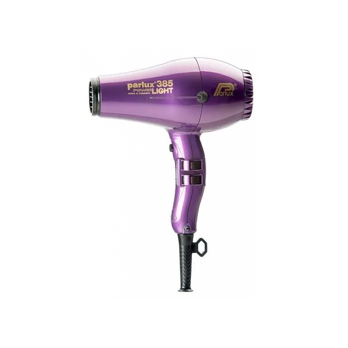 Parlux Hair Dryer 385 Powerlight Ionic Ceramic Violet - InfinityMarket - 