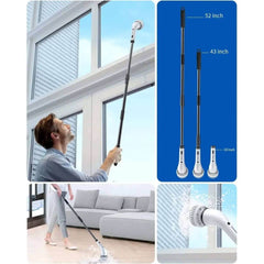 Pennello Pulizia Elettrico 8-in-1: Pulizie Efficaci ed Immediate - InfinityMarket - brush - cleaning brush