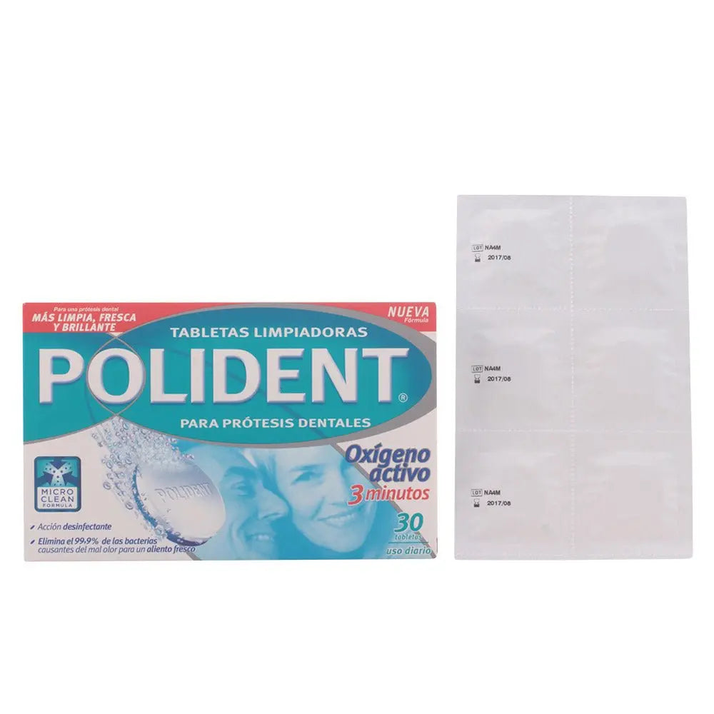 Polident Cleaning Tablets 30 Units - InfinityMarket - 
