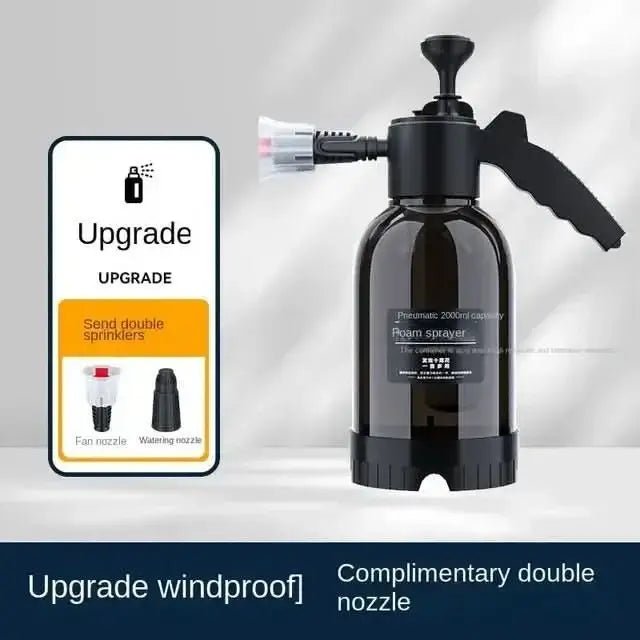 Pompa a Mano Schiuma 2 - Litri - Strumento Ideale per lavare l'auto - InfinityMarket - 2l Soap Dispenser Bottle - _wf_cus - Auto