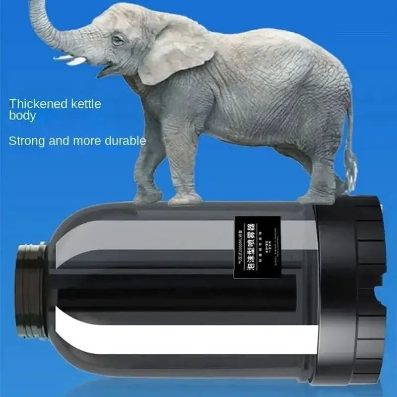 Pompa a Mano Schiuma 2 - Litri - Strumento Ideale per lavare l'auto - InfinityMarket - 2l Soap Dispenser Bottle - _wf_cus - Auto