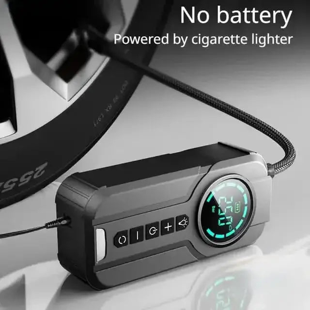 Portable 2 - in - 1 Air Compressor - InfinityMarket - Air - Air pump - bicycle