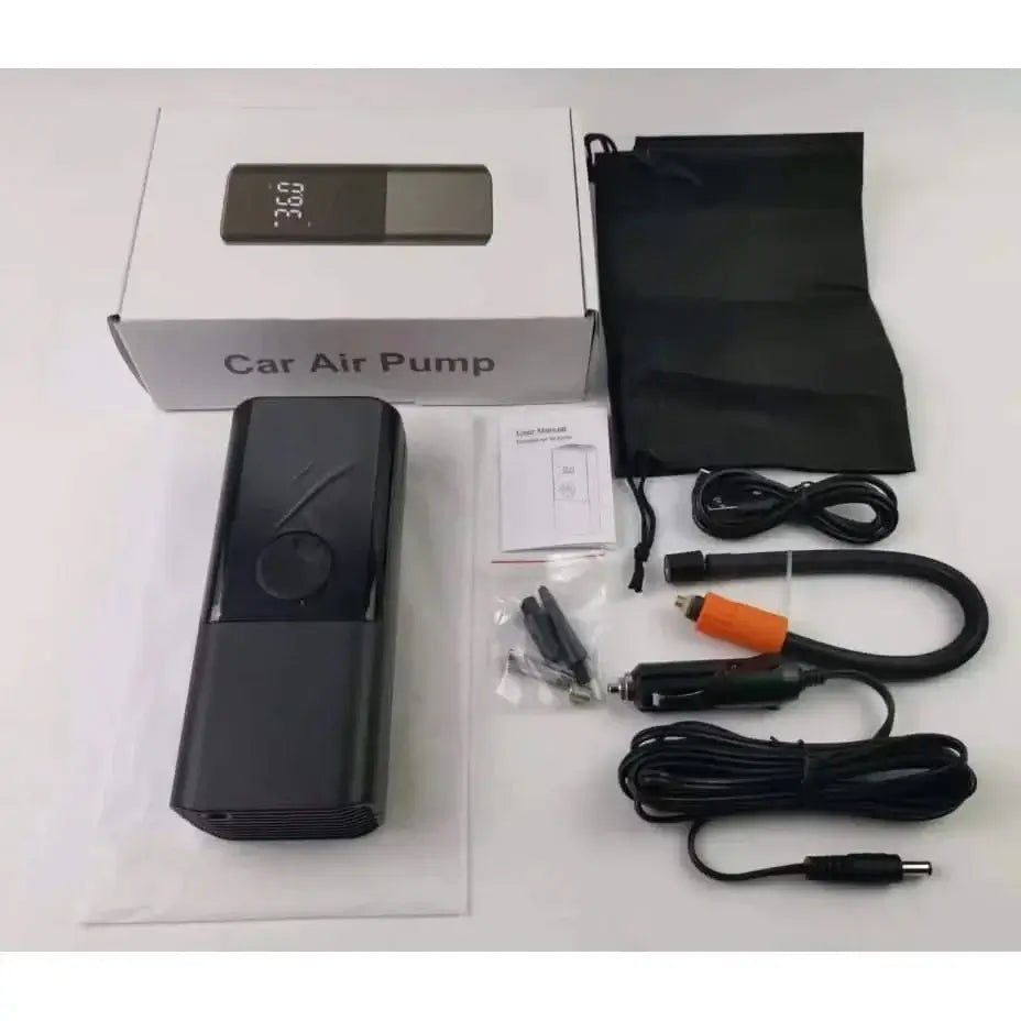 Portable Electric Tire Inflator - InfinityMarket - Bicycles - Cars - Inflator