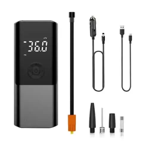 Portable Electric Tire Inflator - InfinityMarket - Bicycles - Cars - Inflator