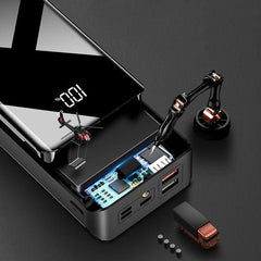 Power Bank da 30000mAh: Carica Veloce per i Tuoi Dispositivi - InfinityMarket - Fast charging - multi USB Port - Portable Power Station