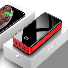 Power Bank da 30000mAh: Carica Veloce per i Tuoi Dispositivi - InfinityMarket - Fast charging - multi USB Port - Portable Power Station