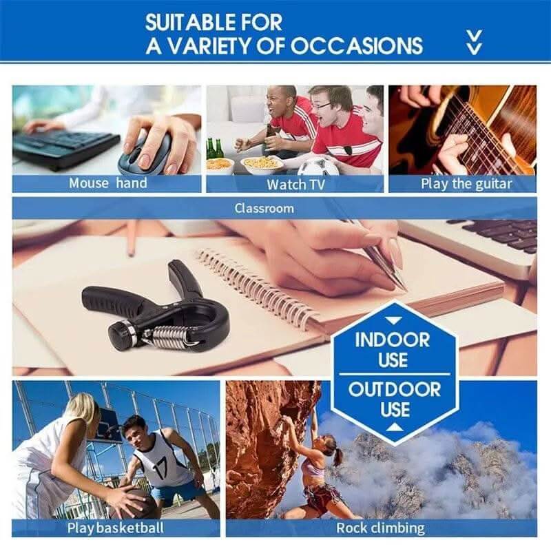 Professional R - shaped Spring Grip - InfinityMarket - Fitness - Forearm - Forearm exercise