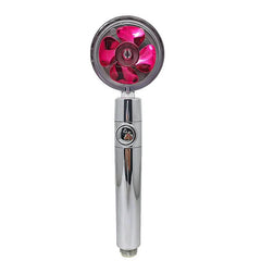 Propeller - Driven Shower Head with Emergency Stop & Turbo Filter - InfinityMarket - Filter - Pressurized Water - Shower