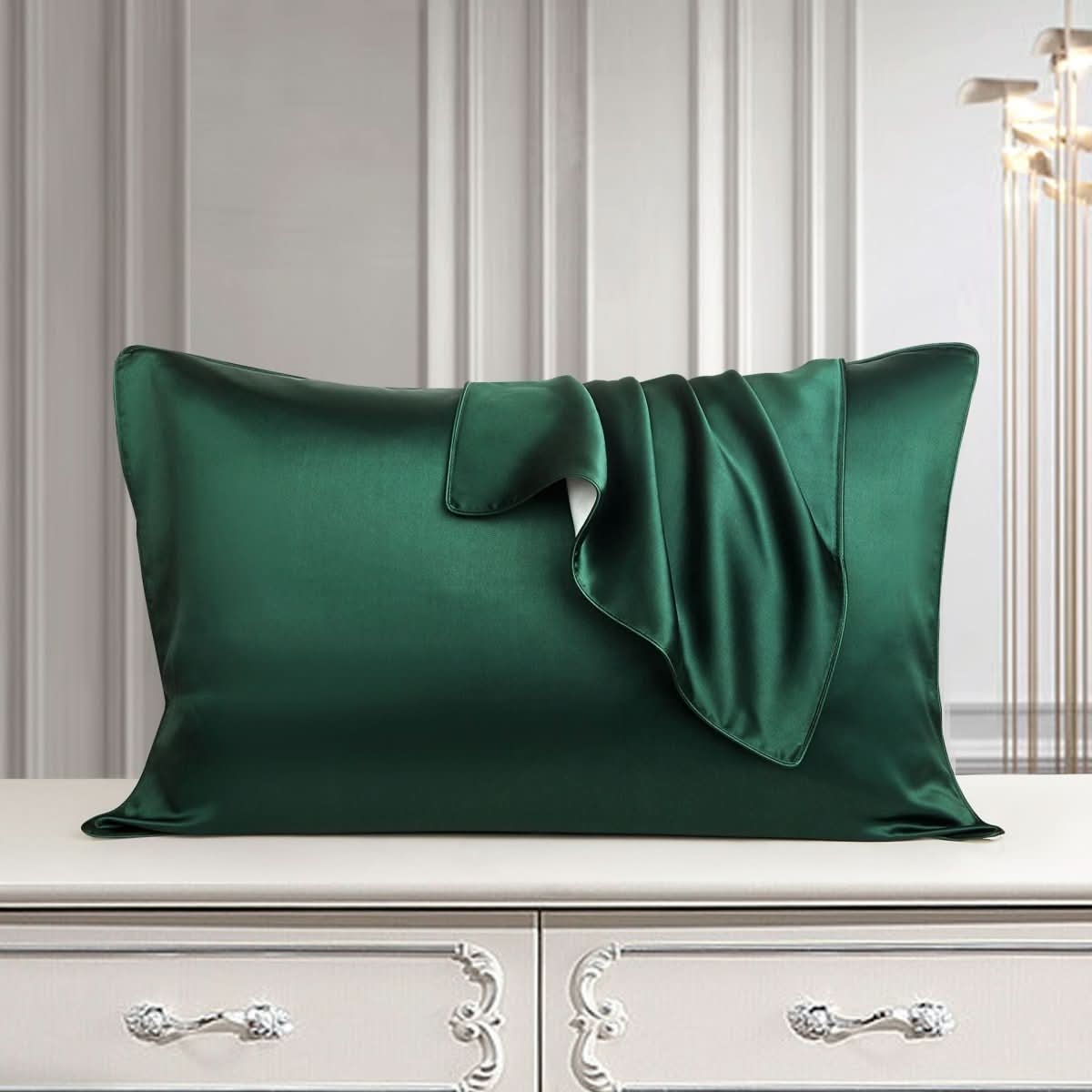 Pure Silk Pillowcase - Natural & Real Silk - InfinityMarket - Bedroom - Pillows - silk