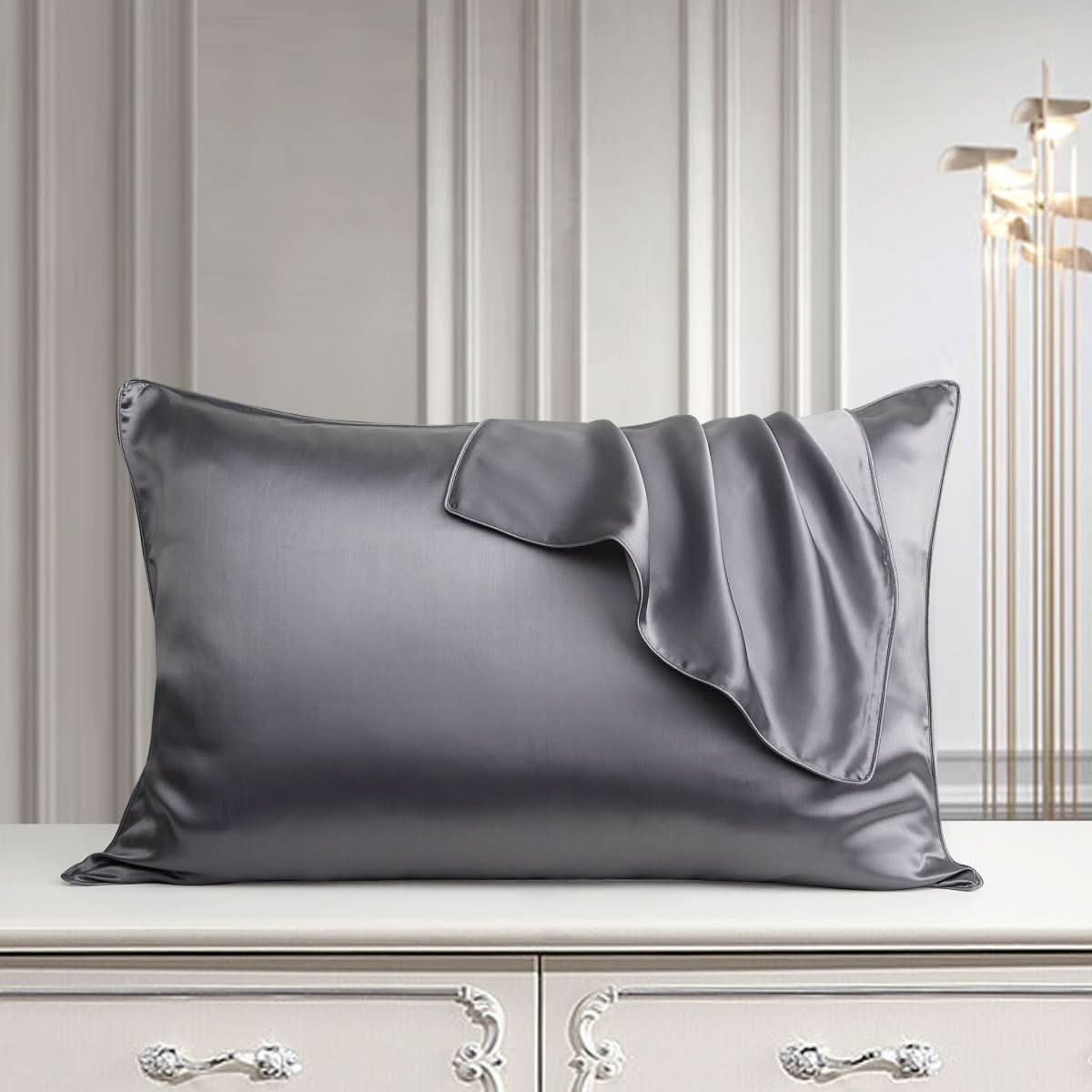 Pure Silk Pillowcase - Natural & Real Silk - InfinityMarket - Bedroom - Pillows - silk
