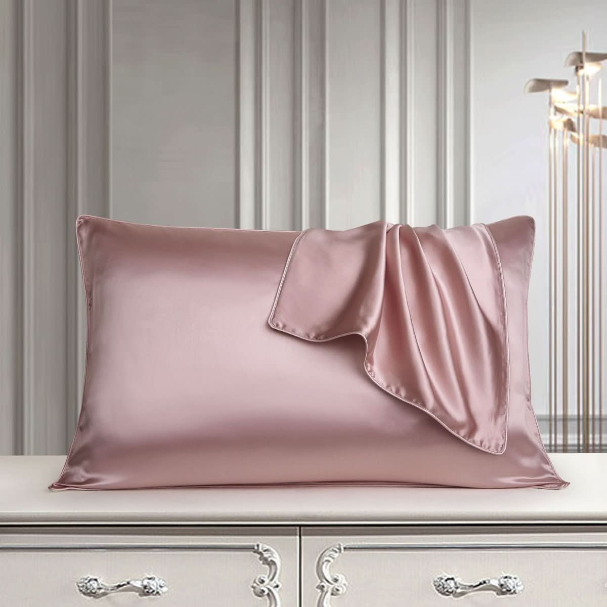 Pure Silk Pillowcase - Natural & Real Silk - InfinityMarket - Bedroom - Pillows - silk