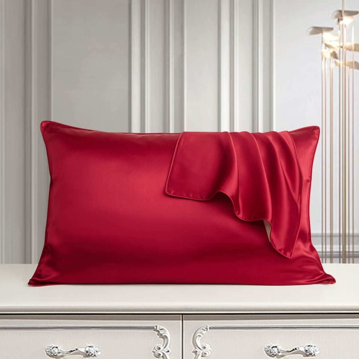 Pure Silk Pillowcase - Natural & Real Silk - InfinityMarket - Bedroom - Pillows - silk