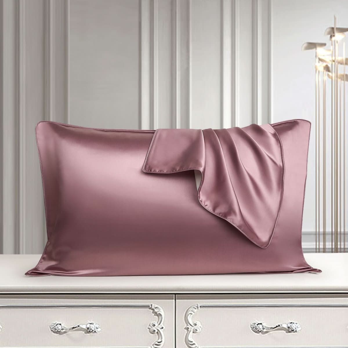 Pure Silk Pillowcase - Natural & Real Silk - InfinityMarket - Bedroom - Pillows - silk