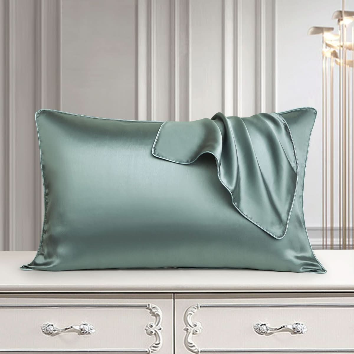 Pure Silk Pillowcase - Natural & Real Silk - InfinityMarket - Bedroom - Pillows - silk