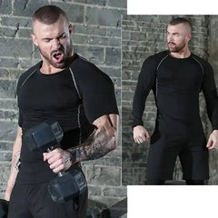 Quick - Dry Men's Running Gym Shirt - InfinityMarket - _wf_cus - for him - gym shirt