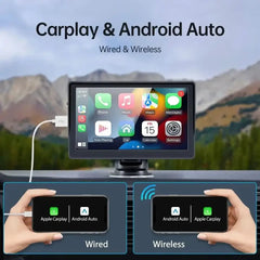 Radio Multimedia 7 Pollici Auto - Apple CarPlay Wireless & Android... - InfinityMarket - Android - Apple - Auto
