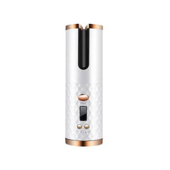 Rechargeable Automatic Hair Curler - Portable, LCD Display, Ceramic... - InfinityMarket - Beauty - capelliAutomatico