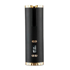 Rechargeable Automatic Hair Curler - Portable, LCD Display, Ceramic... - InfinityMarket - Beauty - capelliAutomatico
