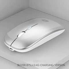 Rechargeable Wireless Mouse - 7 - Color LED, 2.4GHz, Silent, 1600 DPI - InfinityMarket - Bluetooth - Laptop