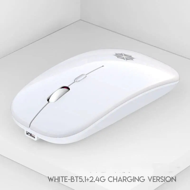 Rechargeable Wireless Mouse - 7 - Color LED, 2.4GHz, Silent, 1600 DPI - InfinityMarket - Bluetooth - Laptop
