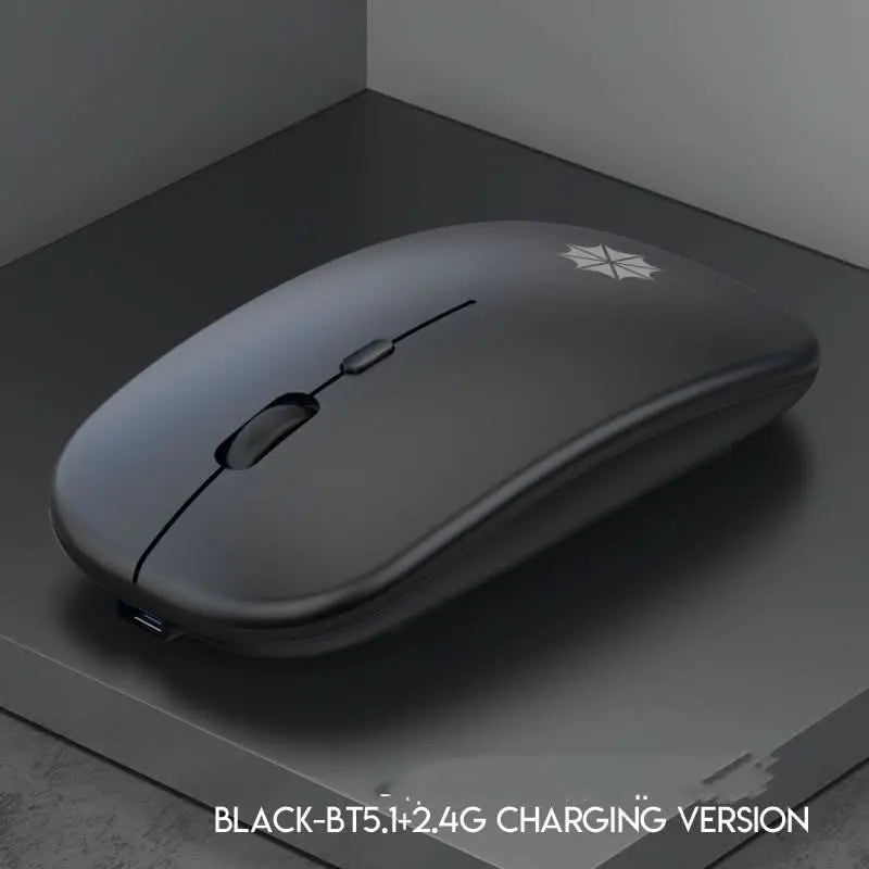 Rechargeable Wireless Mouse - 7 - Color LED, 2.4GHz, Silent, 1600 DPI - InfinityMarket - Bluetooth - Laptop