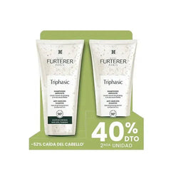 René Furterer Triphasic Anti - Hair Loss Shampoo 2x200ml - InfinityMarket - 