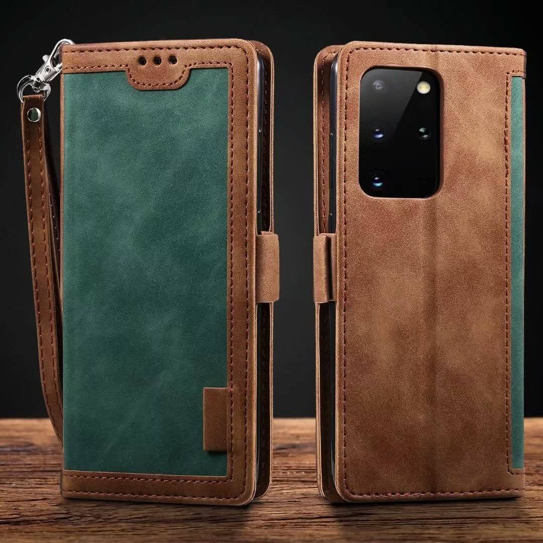 Retro Splicing Mobile Phone Cover For Mobile Phones - InfinityMarket - card holder - Cover - Covers