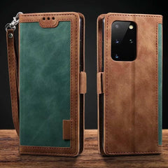 Retro Splicing Mobile Phone Cover For Mobile Phones - InfinityMarket - card holder - Cover - Covers