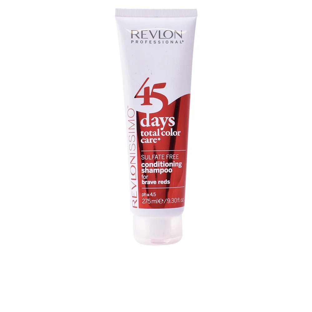 Revlon Revlonissimo 45 Days Conditioning Shampoo Brave Reds 275ml - InfinityMarket - 