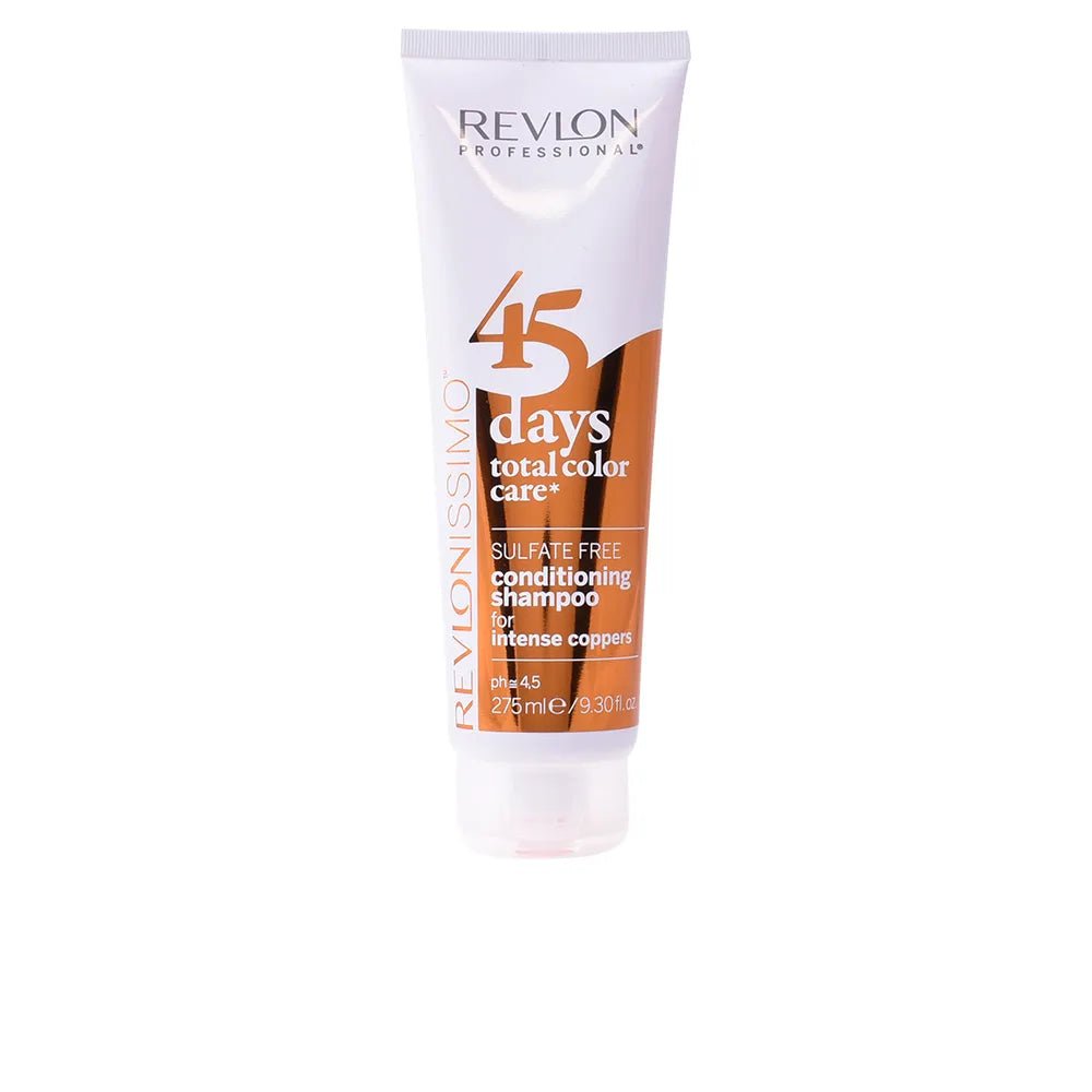 Revlon Revlonissimo 45 Days Conditioning Shampoo Intense Coppers 275ml - InfinityMarket - 