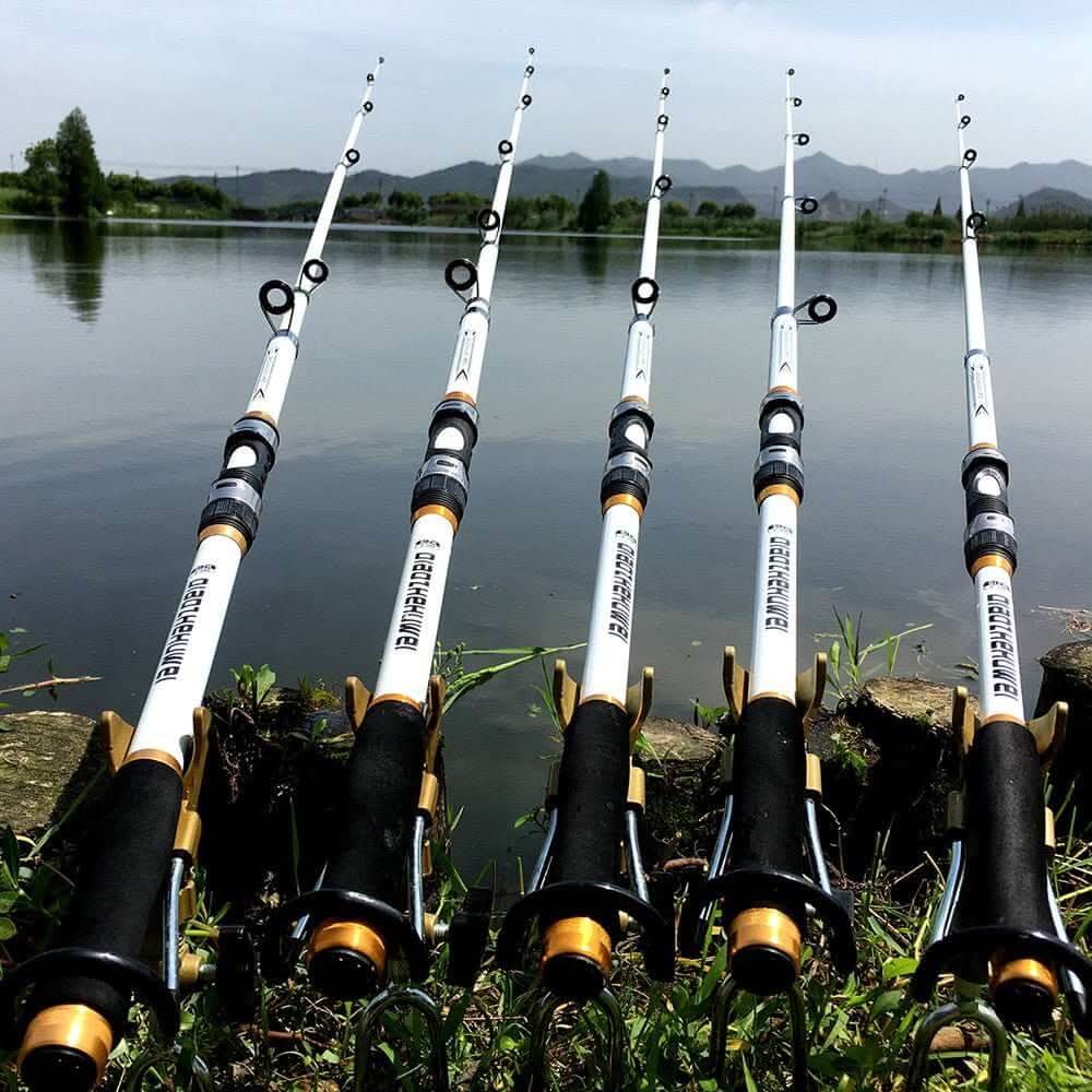 Rigid FRP Carbon Fiber Telescopic Fishing Rod 2.1M - 3.6M - InfinityMarket - Carbon Fiber Fishing Pole - Carbon Fiber Pole - Carp Fishing Rod