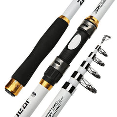 Rigid FRP Carbon Fiber Telescopic Fishing Rod 2.1M - 3.6M - InfinityMarket - Carbon Fiber Fishing Pole - Carbon Fiber Pole - Carp Fishing Rod