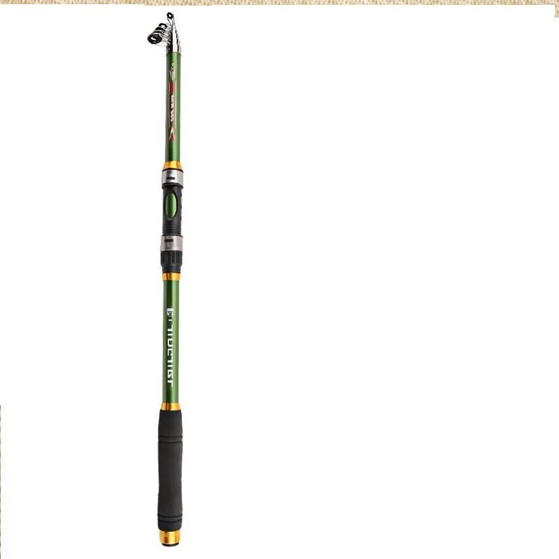 Rigid FRP Carbon Fiber Telescopic Fishing Rod 2.1M - 3.6M - InfinityMarket - Carbon Fiber Fishing Pole - Carbon Fiber Pole - Carp Fishing Rod