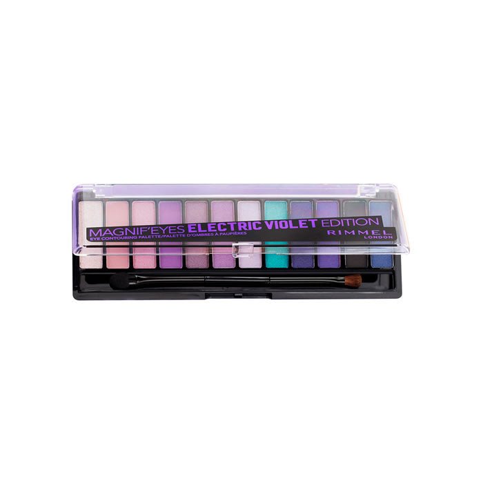 Rimmel London Magnif'Eyes Eyeshadow Palette 008 Electric Violet 12 ... - InfinityMarket - 