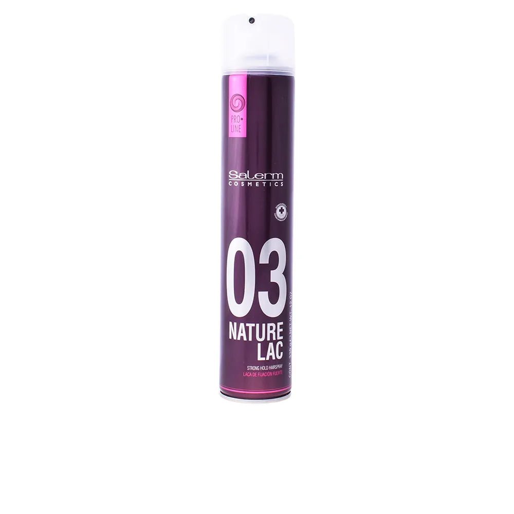 Salerm Cosmetics Nature Lac Strong Hold Hair Spray 650ml - InfinityMarket - 