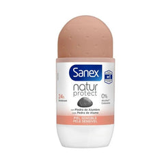 Sanex Deodorant Natur Protect Sensitive Skin 24h 0% Alcohol 50ml - InfinityMarket - 