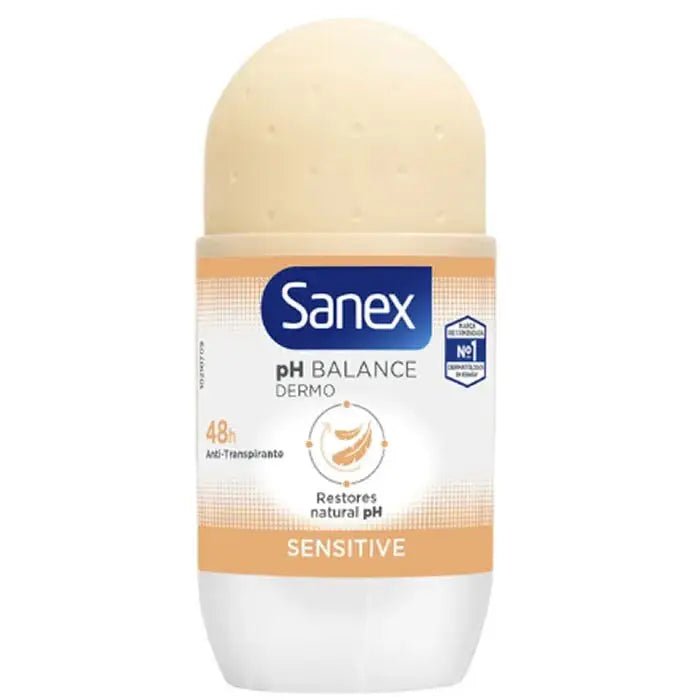 Sanex Ph Balance Dermo Sensitive Deodorant Roll On 50ml - InfinityMarket - 