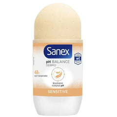 Sanex Ph Balance Dermo Sensitive Deodorant Roll On 50ml - InfinityMarket - 