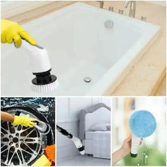 Scopri la Rivoluzionaria Spazzola Elettrica di Pulizia 7 - in - 1 - InfinityMarket - cleaning - cleaning brush - Electric