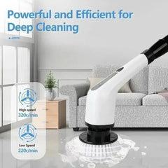 Scopri la Rivoluzionaria Spazzola Elettrica di Pulizia 7 - in - 1 - InfinityMarket - cleaning - cleaning brush - Electric