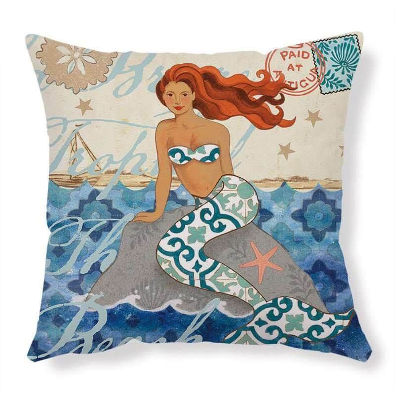 Sea Turtle Printed Cushion Covers for Sofa & Chair Decor - InfinityMarket - Pillows - Sofa - Sofa Cushion Covers